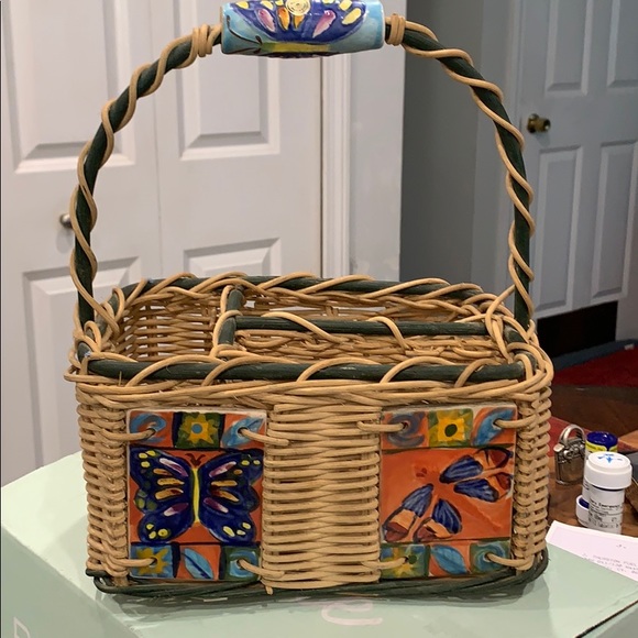 Kitchen Utensil Basket Poshmark